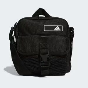 Adidas Amplifier 2 Festival Crossbody Bag- Black Unisex Nylon Bag